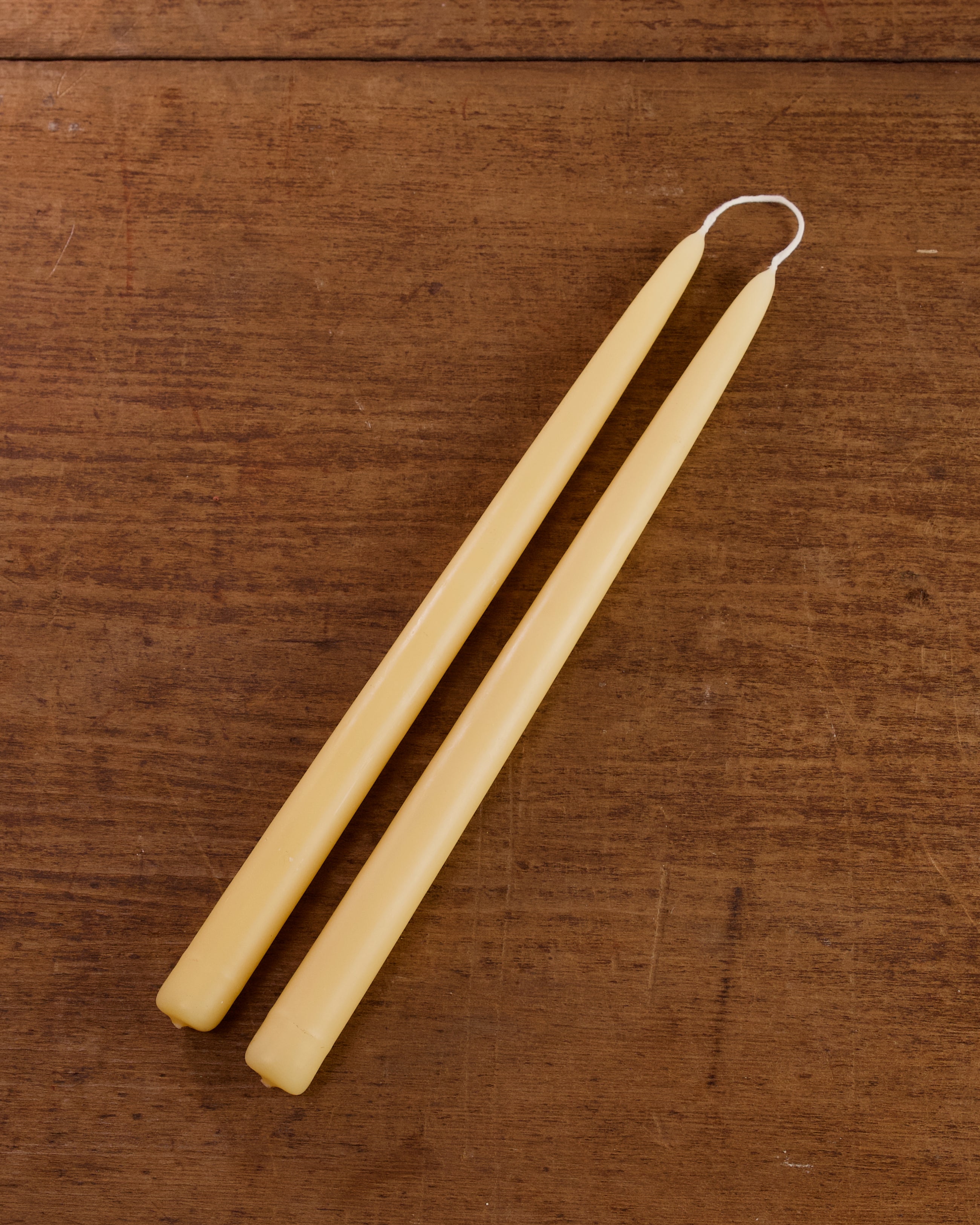 Hand-dipped Beeswax Candles