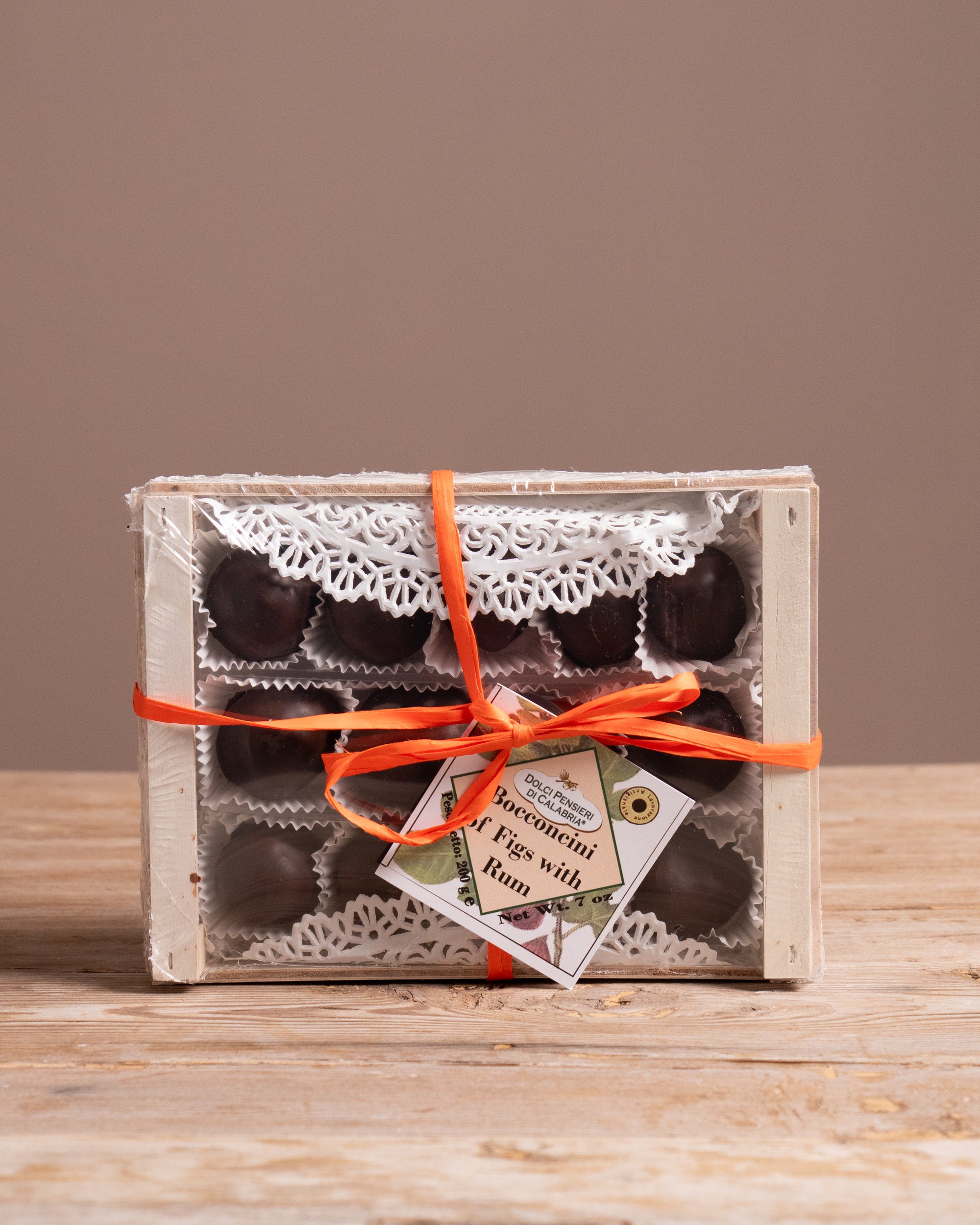 Chocolate Candied Figs with Rum