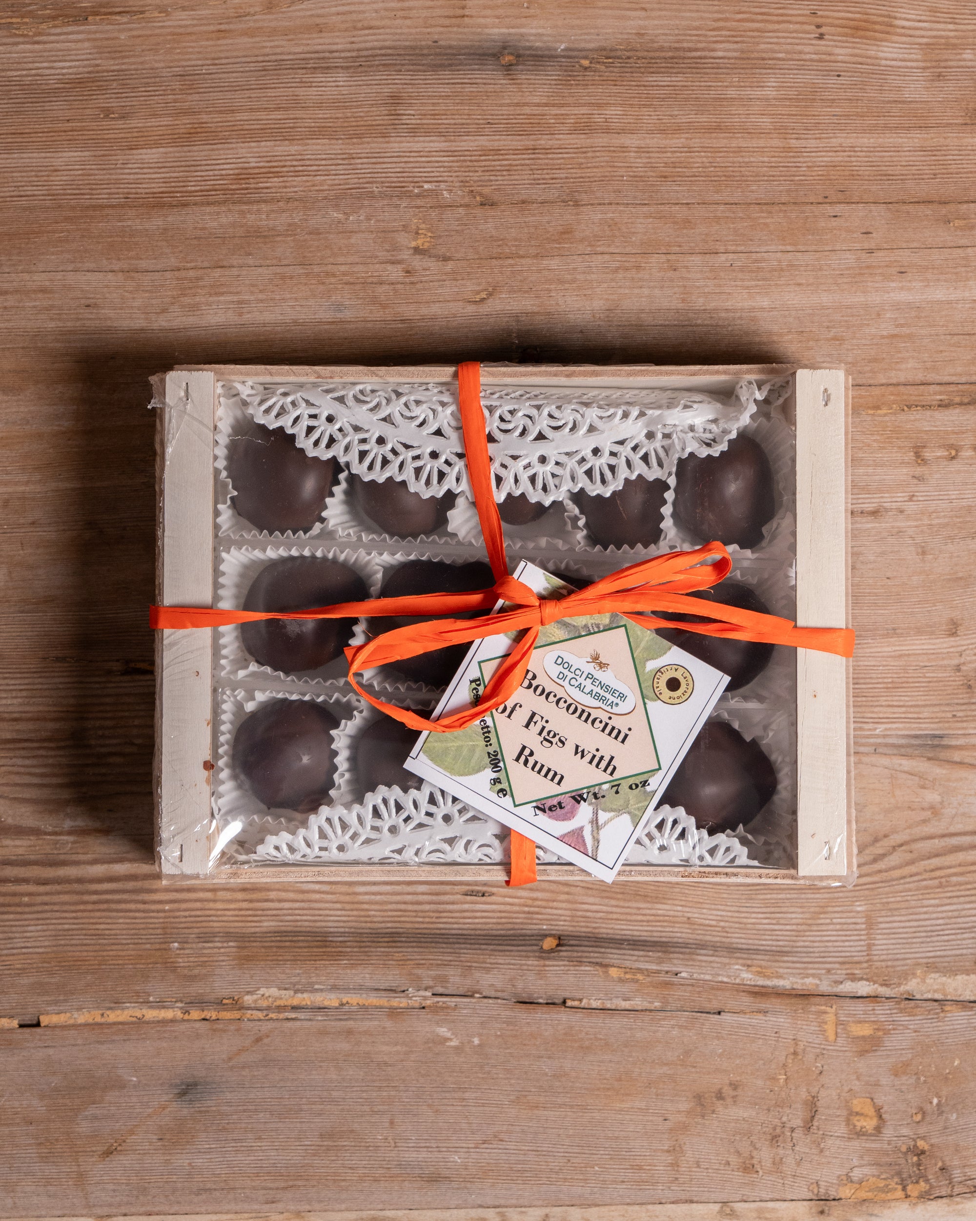 Chocolate Candied Figs with Rum