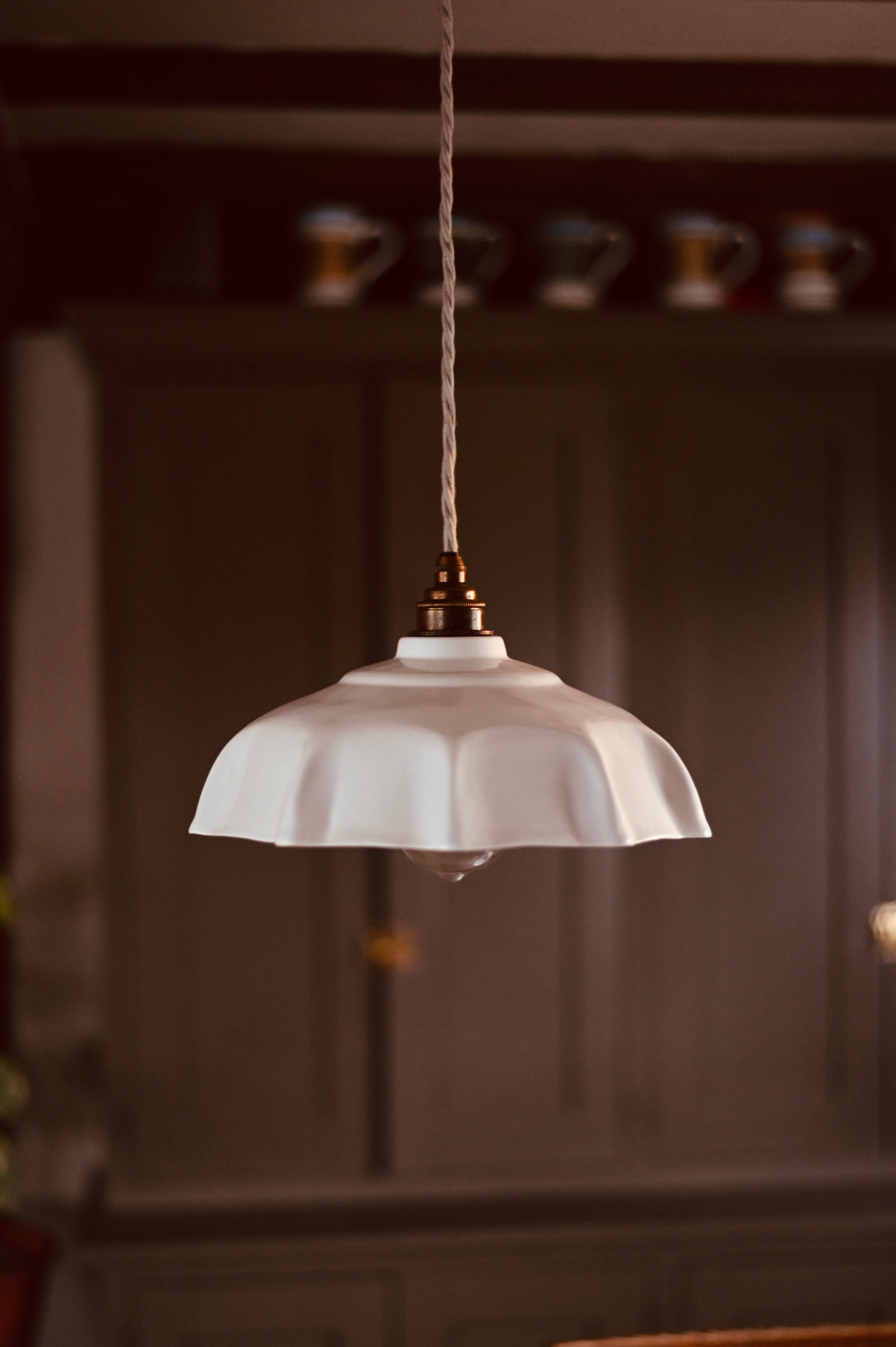 Bone China Pendant Light