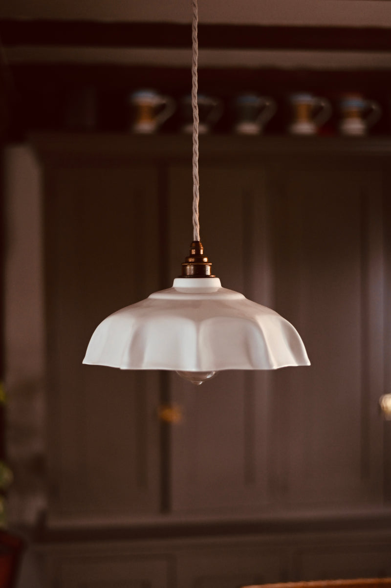 Bone China Pendant Light