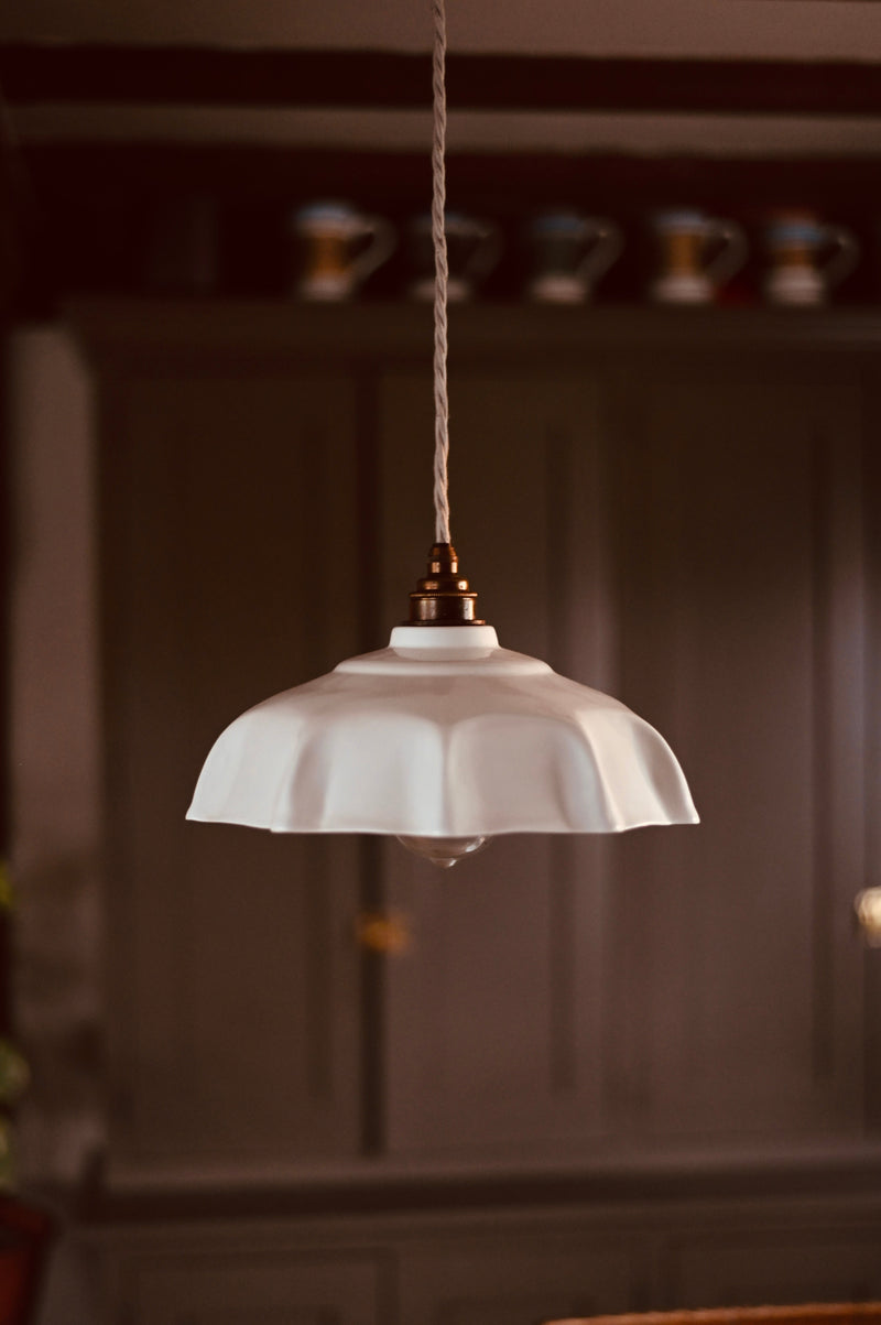 Bone China Pendant Light