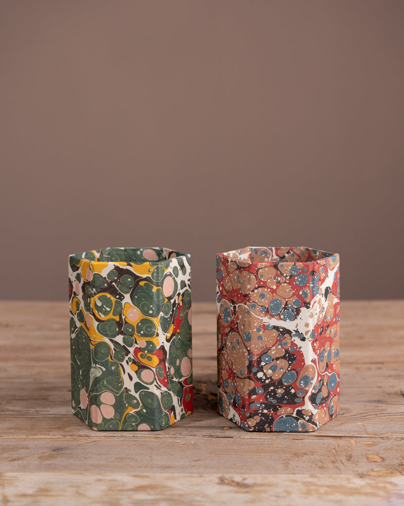 Salmon Spot Marbled Pen Pot