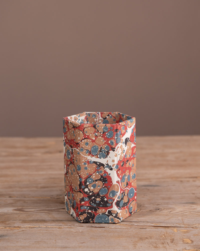Salmon Spot Marbled Pen Pot