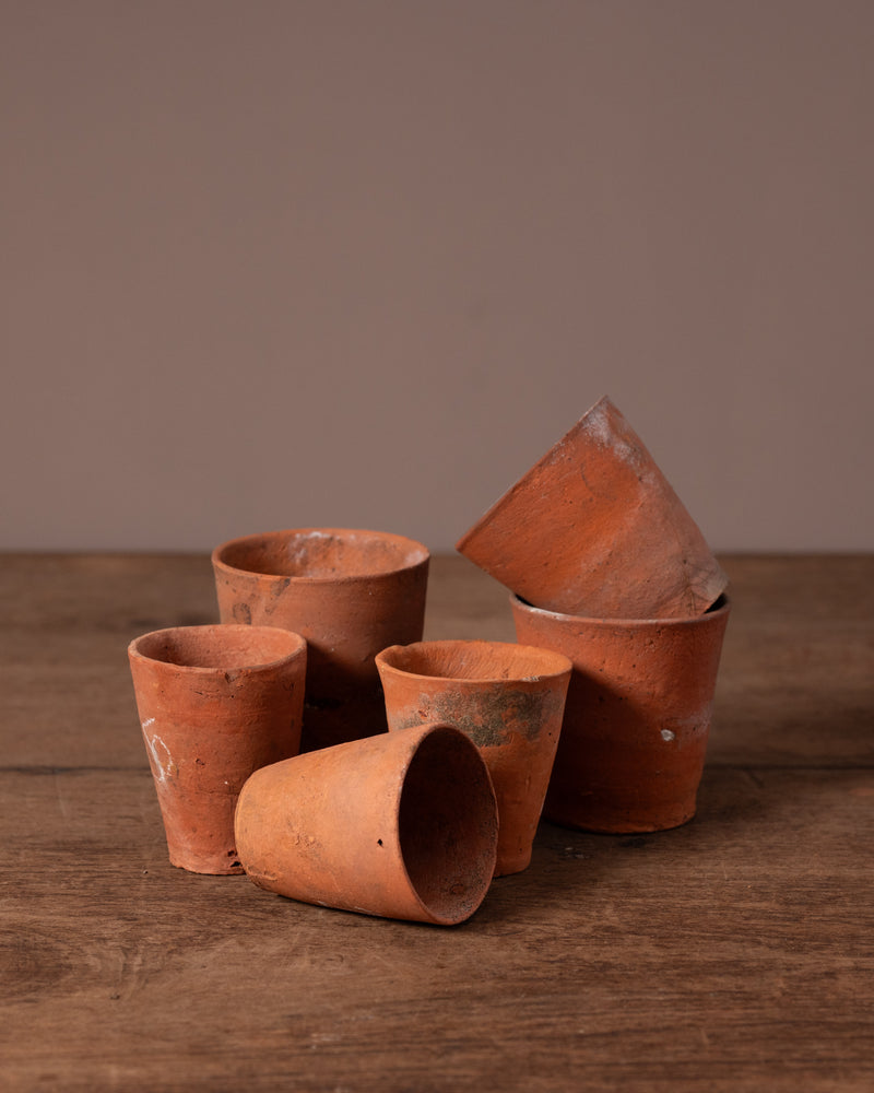 FOUND | Hand Thrown Terracotta Pots