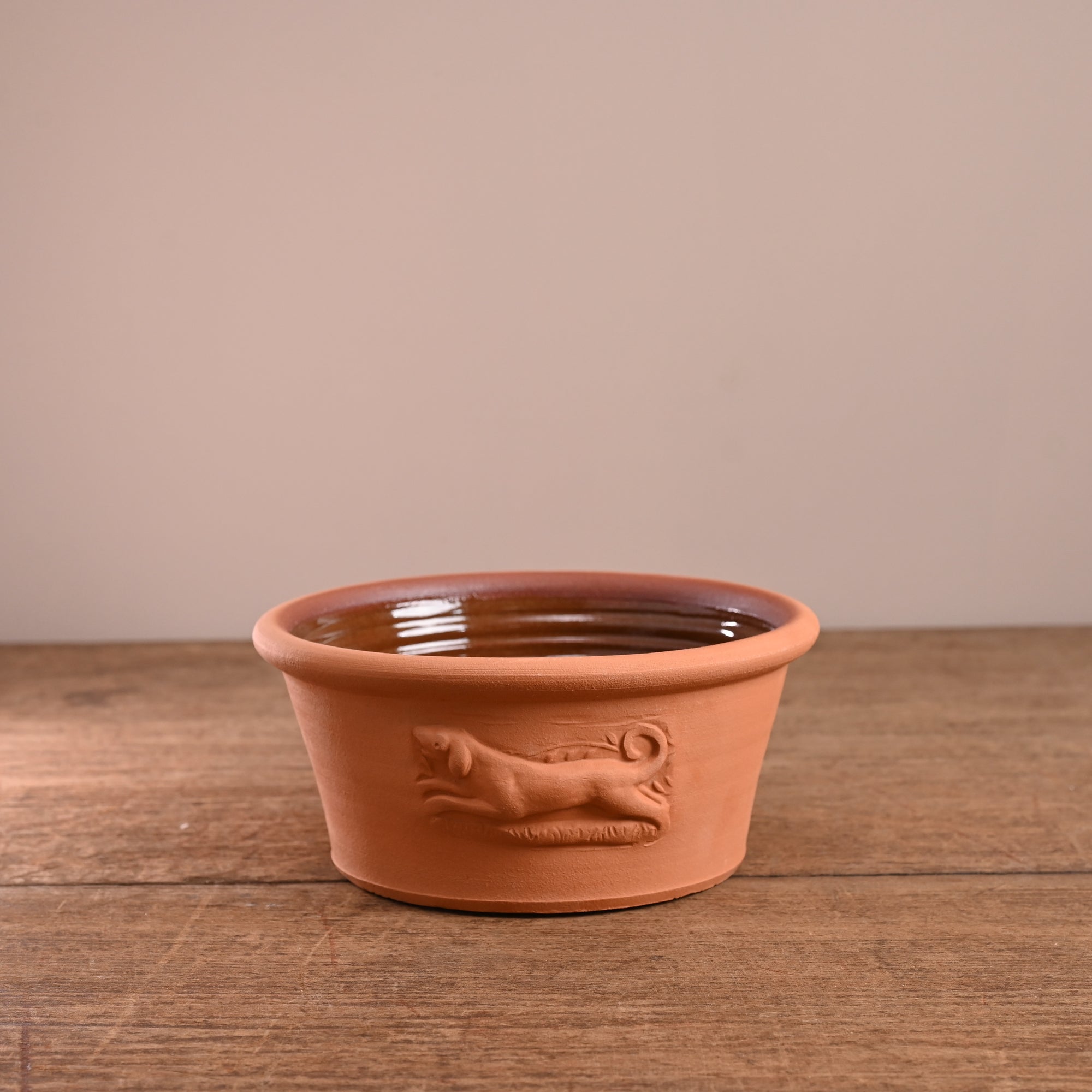 Terracotta Dog Bowl