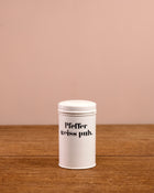 FOUND | Porcelain Apothecary Cannisters