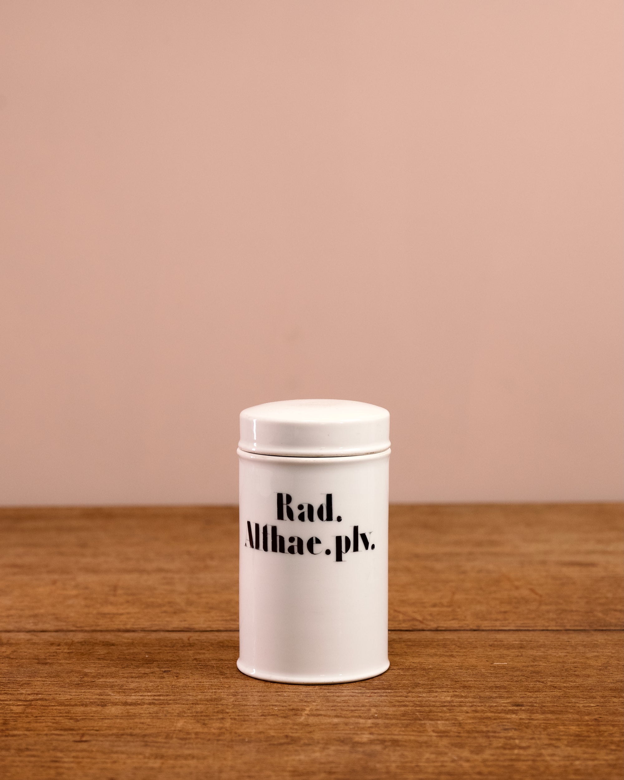 FOUND | Porcelain Apothecary Cannisters