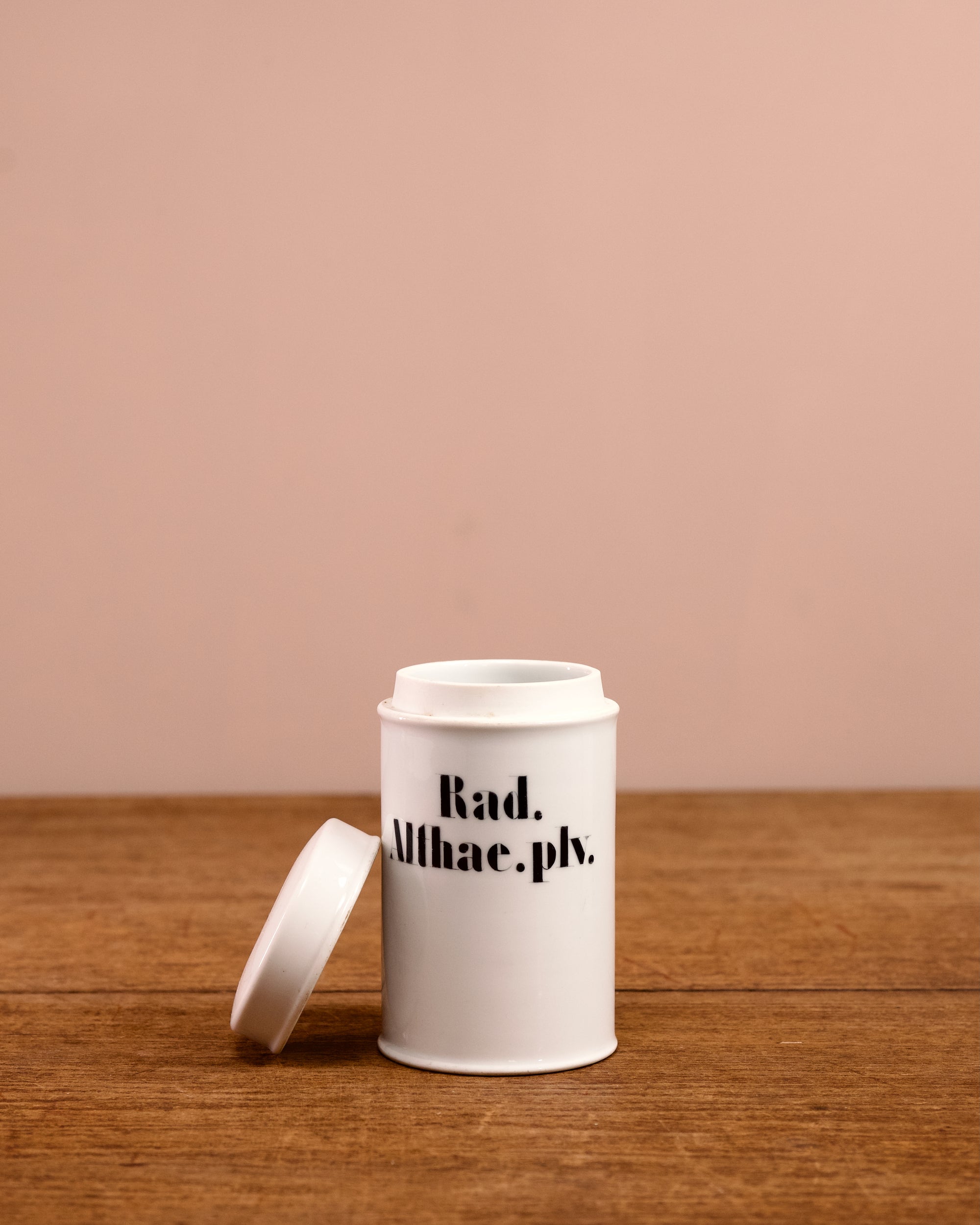 FOUND | Porcelain Apothecary Cannisters
