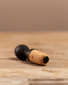 Ebonised Oak Bottle Stop