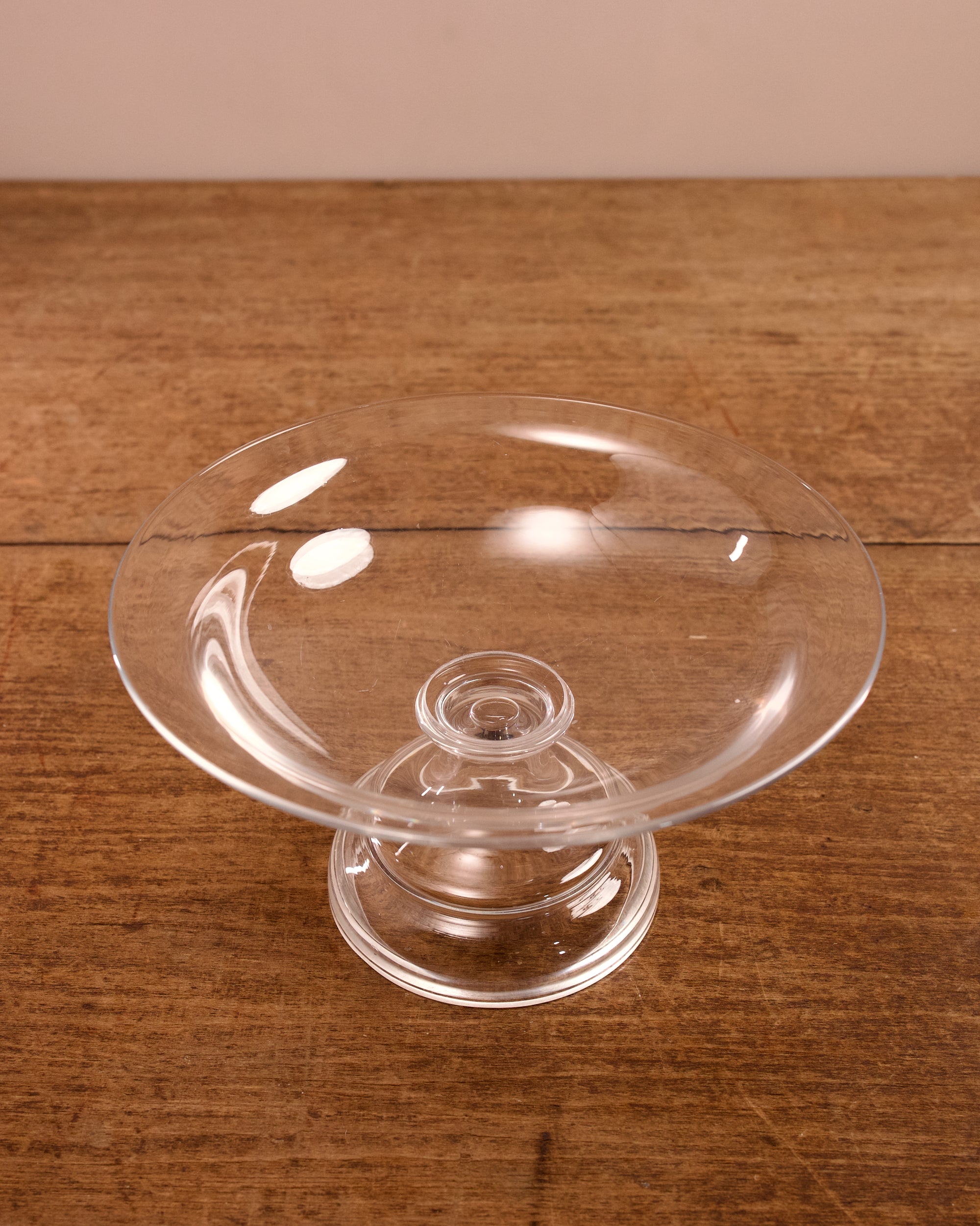 FOUND | C.19th French Blown Glass Comporte