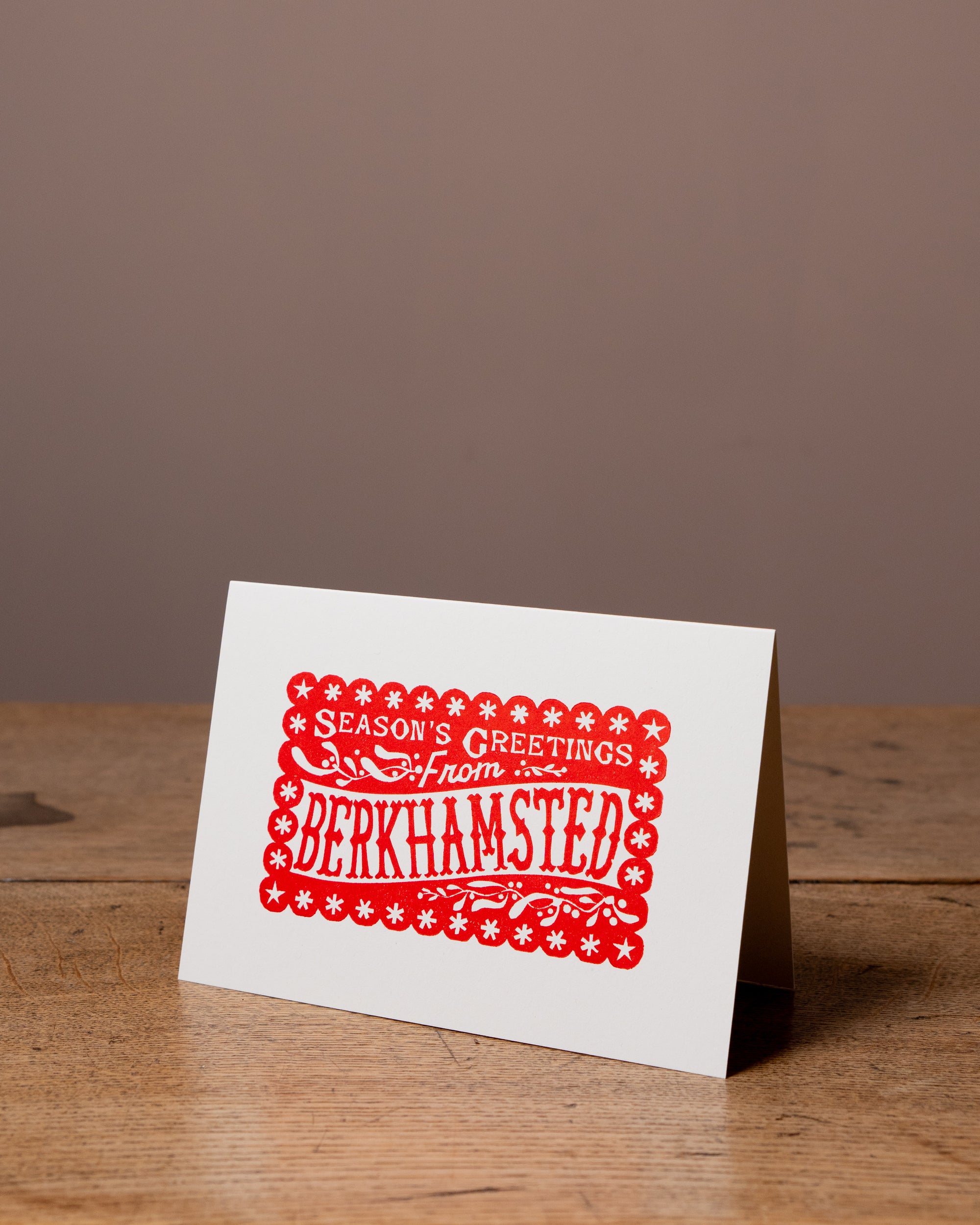 Season's Greetings from Berkhamsted Card