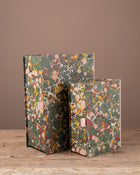Marbled keepsake boxes