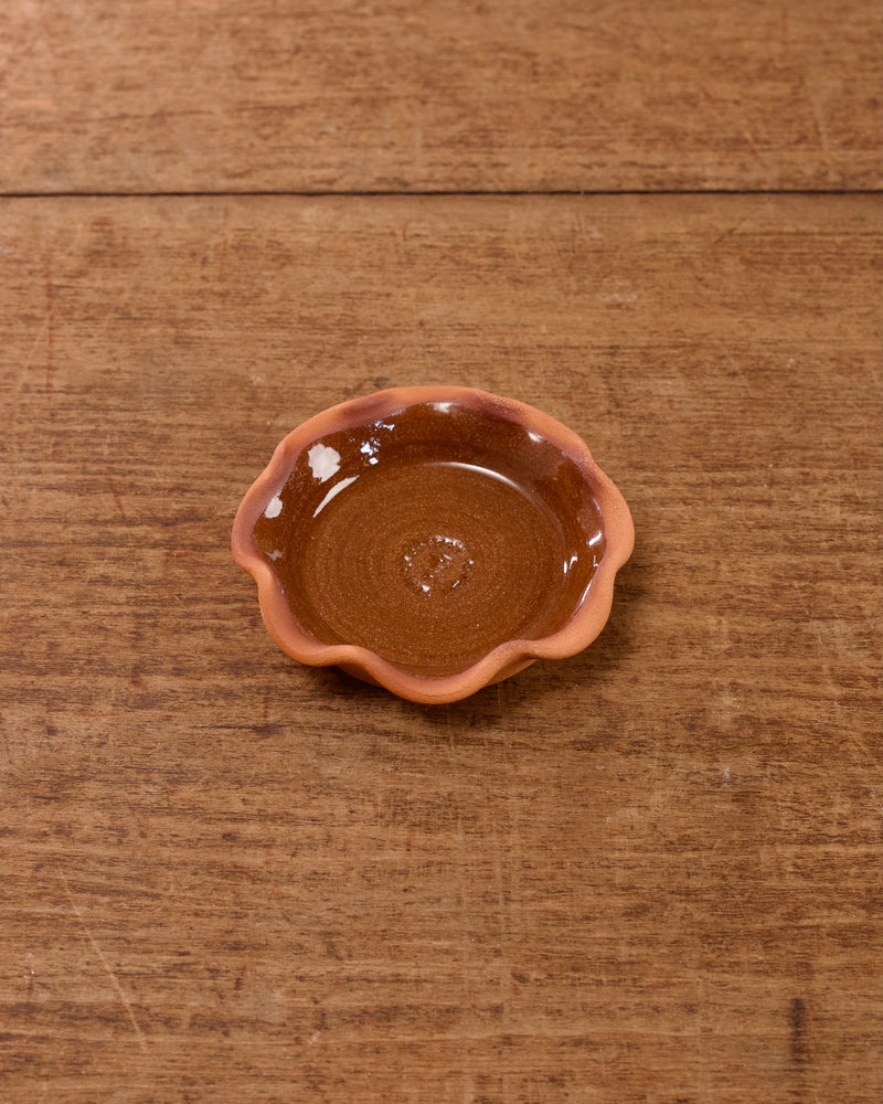 Mini Scalloped Pot