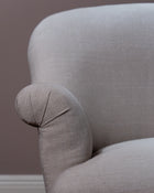 FOUND | 19th Century French Canapé in Natural Linen