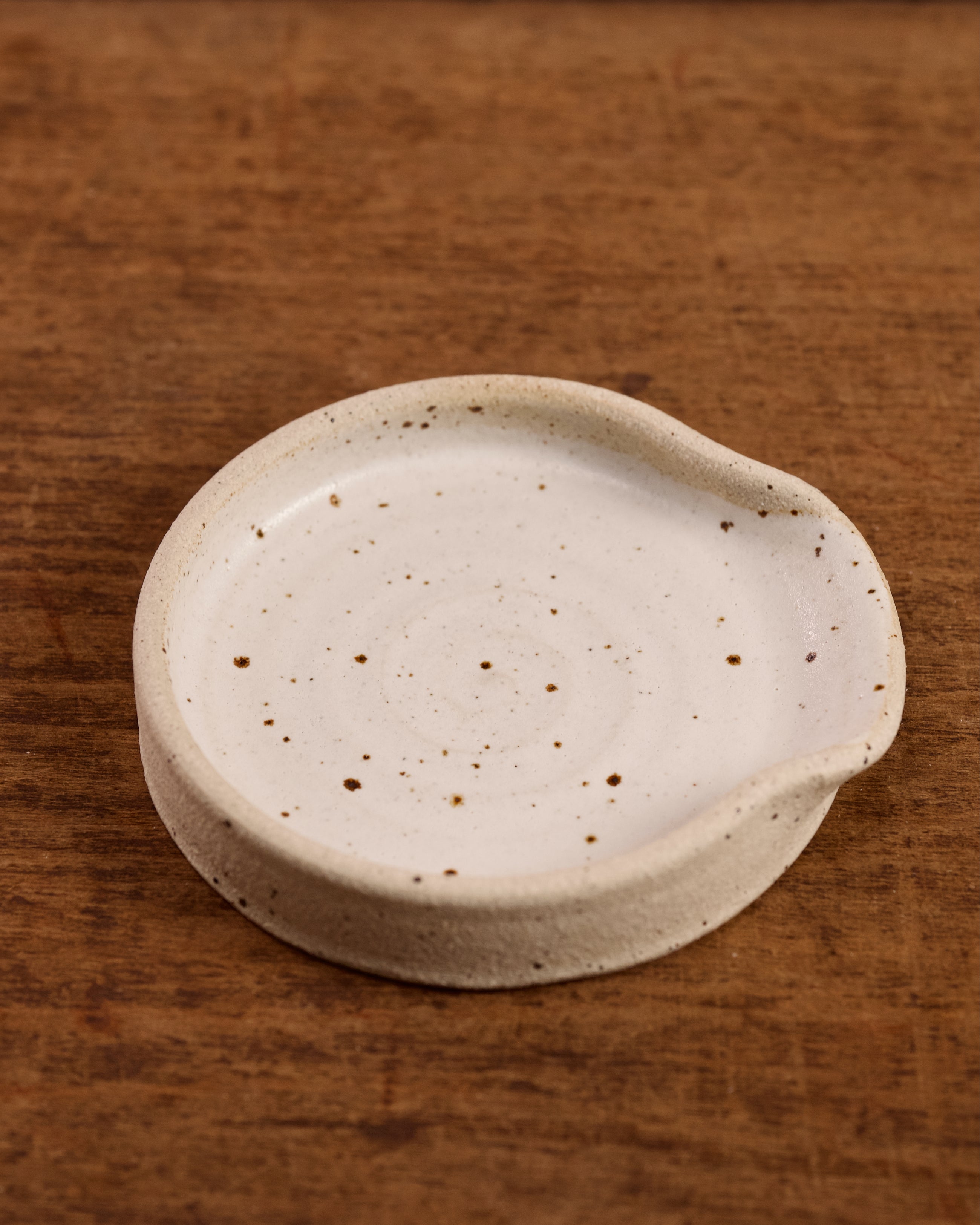 Stoneware Spoon Rest