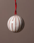 Hand-Painted Papier-Mâché Bauble